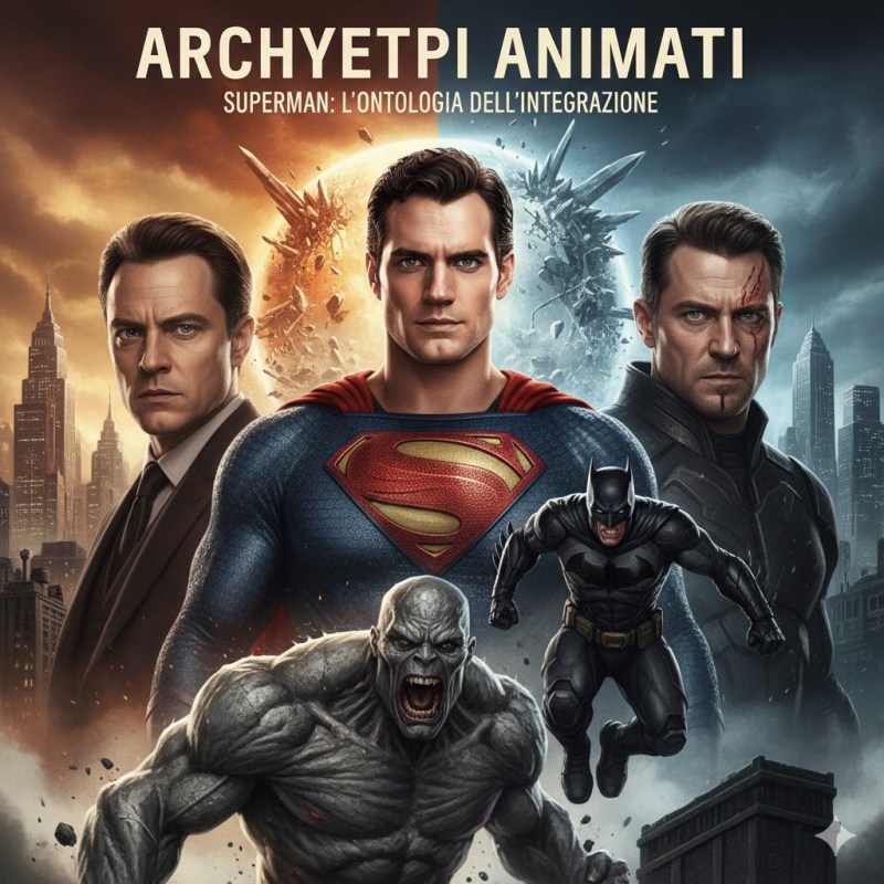 Archetipi Animati – Ep. 5: Superman, l’Alieno che ci ha insegnato a essere&nbsp;Umani